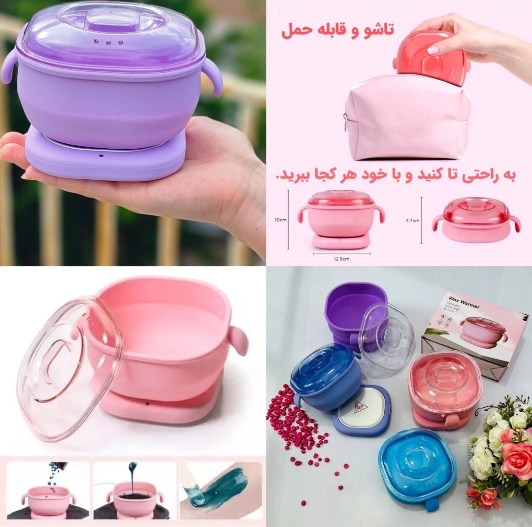 دستگاه وکس سیلیکونی نمای ۵