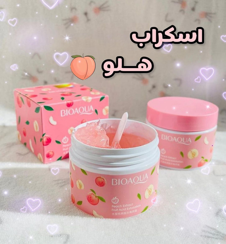 اسکراپ و نرم کننده بدن هلو کاسه ای